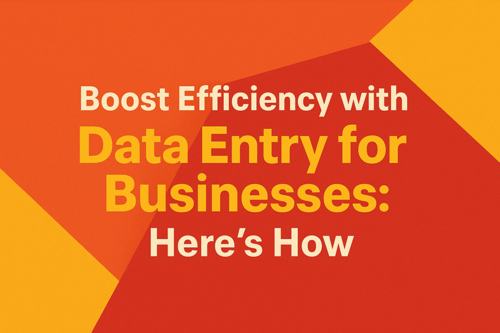 Curated visual reference: Picture Idea: Boost Efficiency With Data Entry For Businesses Here S How