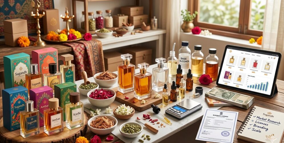 Perfume Business Startup Costs in India