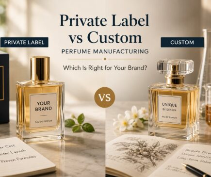 Private Label vs Custom Perfume Manufacturing