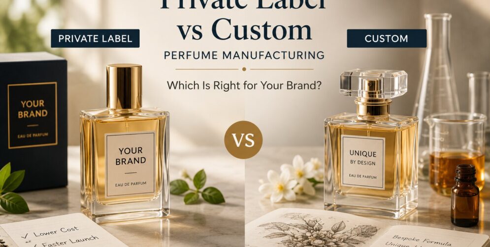 Private Label vs Custom Perfume Manufacturing